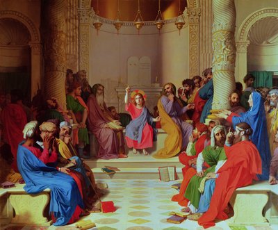 Jesus Among the Doctors, 1862 by Jean Auguste Dominique Ingres